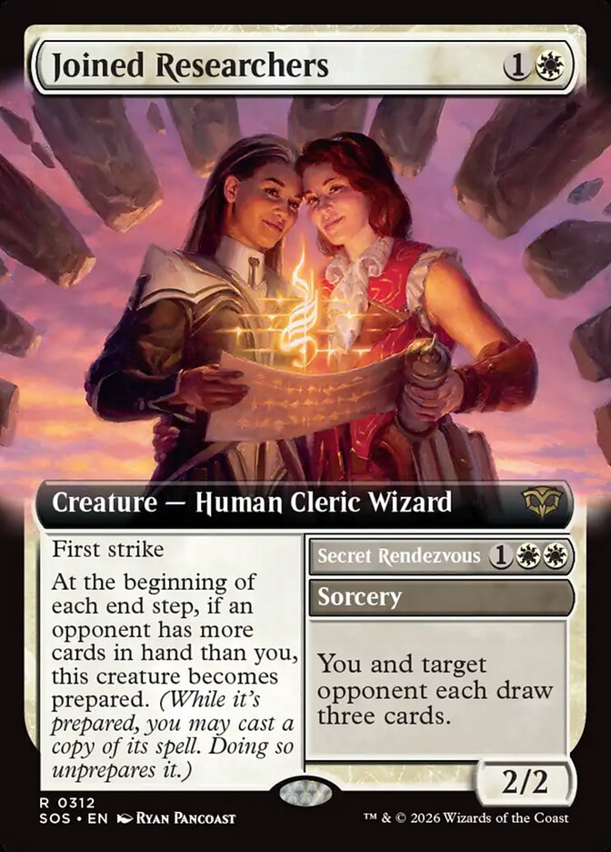 Joined Researchers // Secret Rendezvous, Secrets Of Strixhaven Card Art