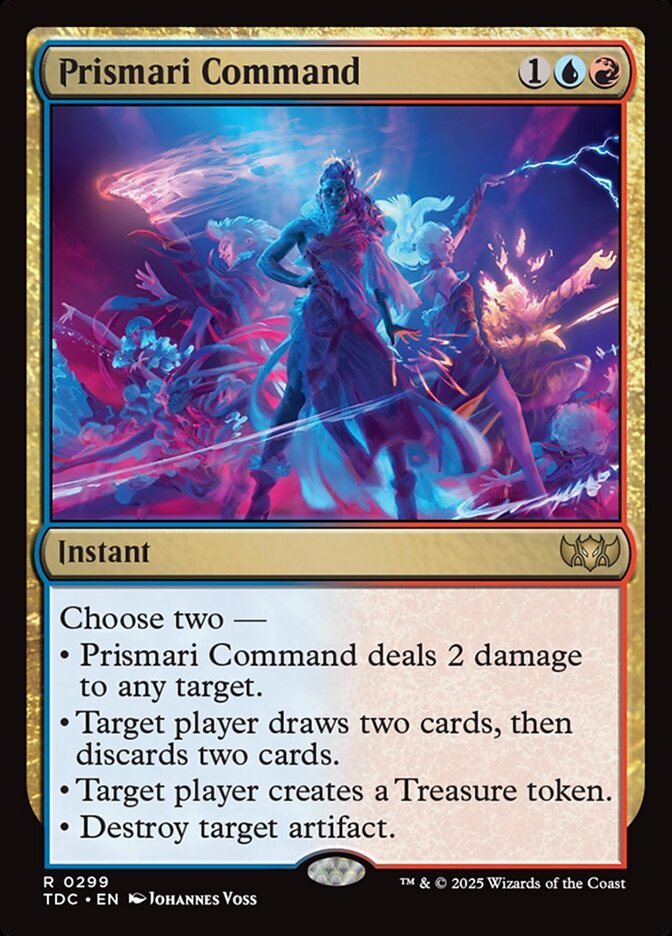 Prismari Command, Tarkir: Dragonstorm Commander Card Art