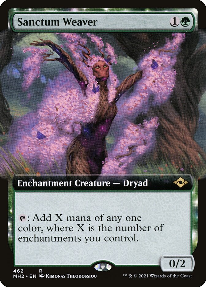 Sanctum Weaver, Modern Horizons 2 Card Art