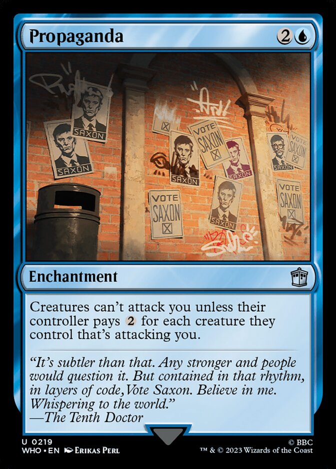 Propaganda, Doctor Who Card Art
