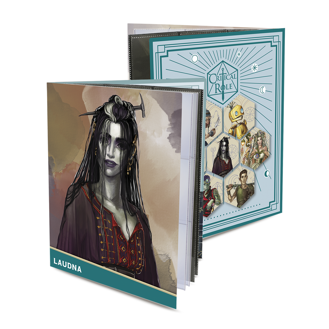 Ultra Pro - Critical Role Folio With Stickers - Laudna
