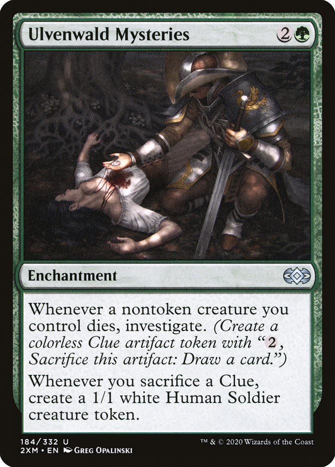 Ulvenwald Mysteries, Double masters Card Art