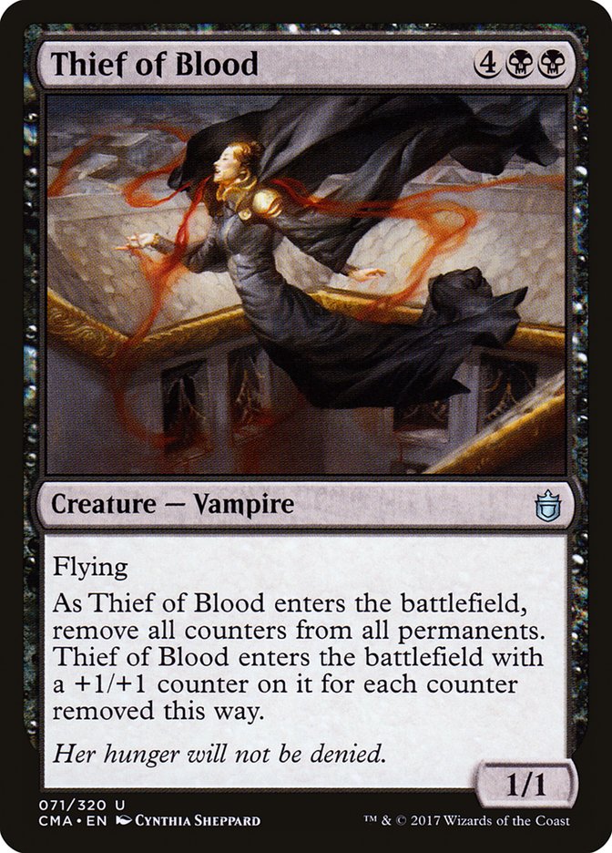 Thief of Blood, Commander Anthology Card Art