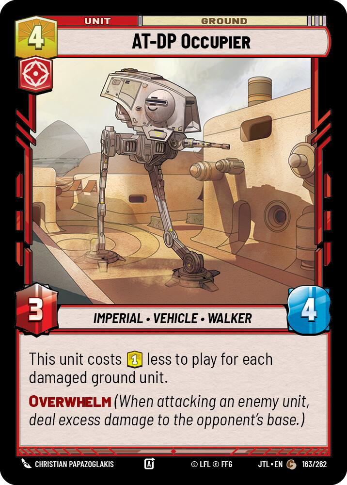AT-DP Occupier, Jump to Lightspeed Card Art