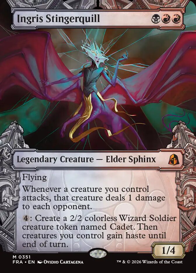 Ingris Stingerquill, Reality Fracture Card Art