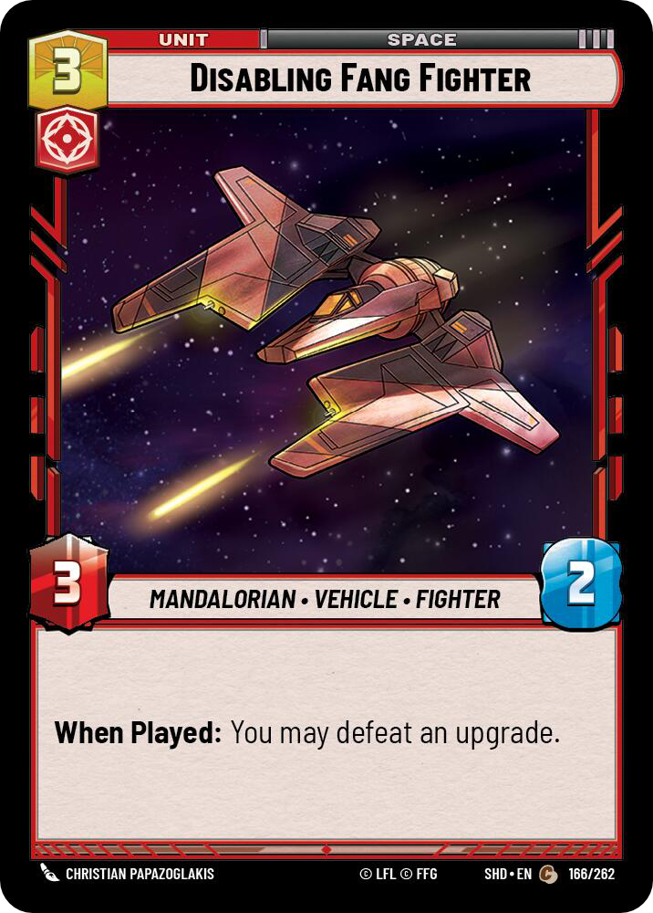 Disabling Fang Fighter