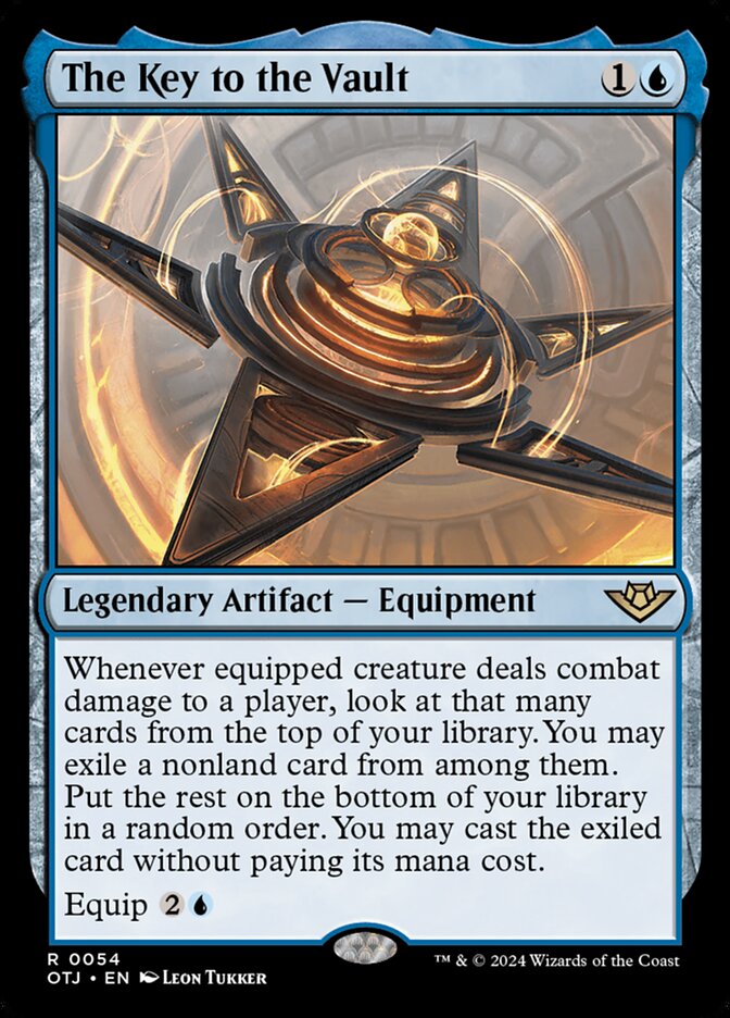 The Key to the Vault, Outlaws of thunder junction Card Art
