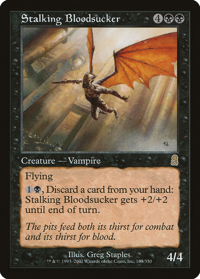 Stalking Bloodsucker, Odyssey Card Art