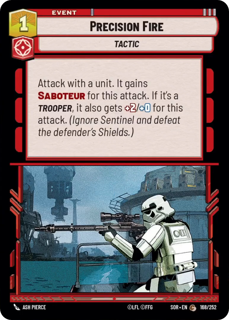 Precision Fire - Foil