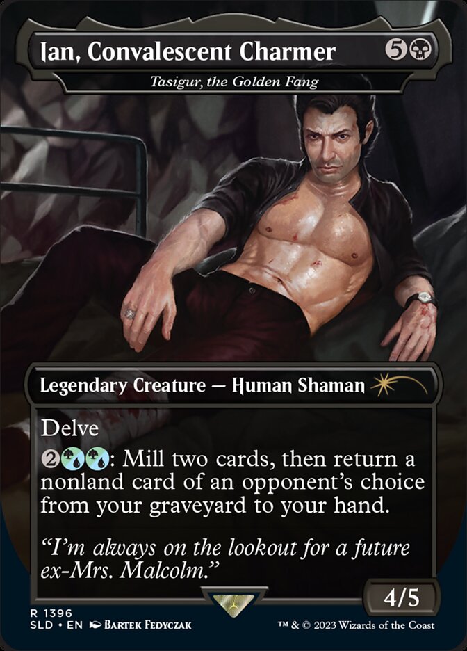 Tasigur, the Golden Fang, Secret Lair Drop Card Art