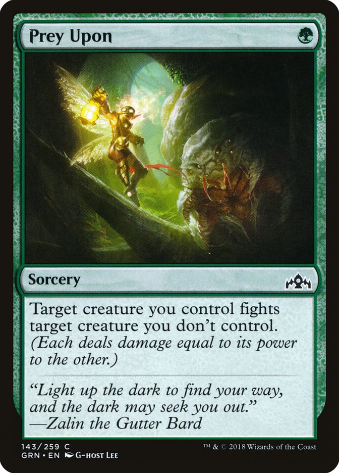 Prey Upon, Guilds Of Ravnica Card Art