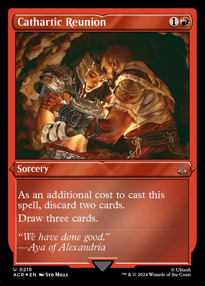 Cathartic Reunion, Assassin's creed Card Art