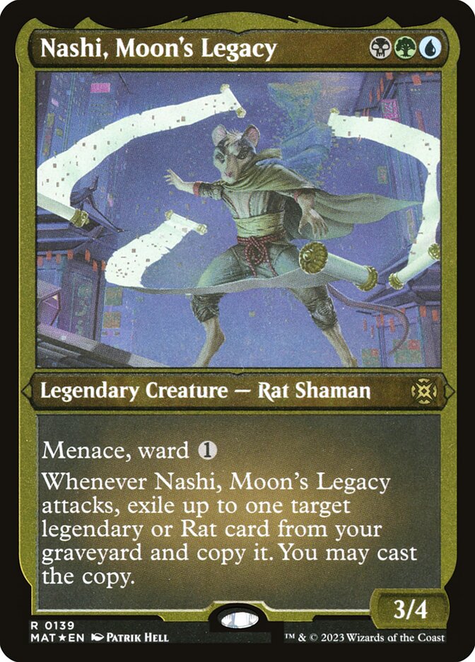 Nashi, Moon's Legacy - Etched Foil