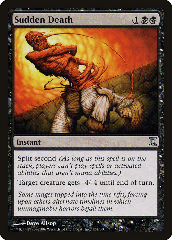 Sudden Death, Time Spiral Card Art