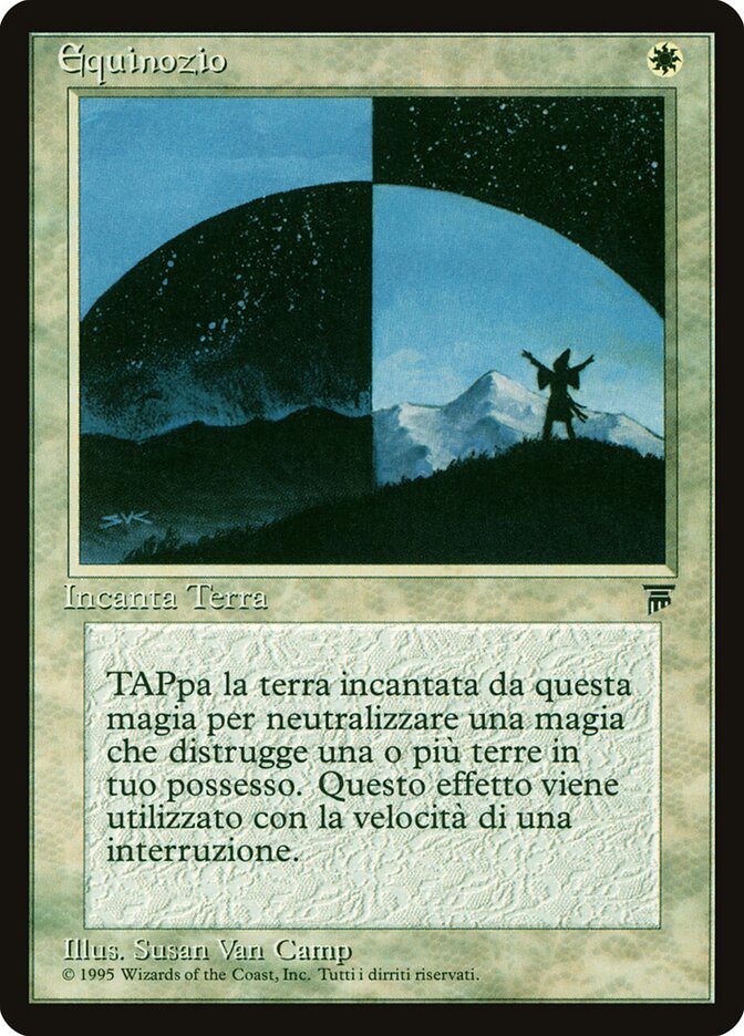 Equinox, Legends Card Art
