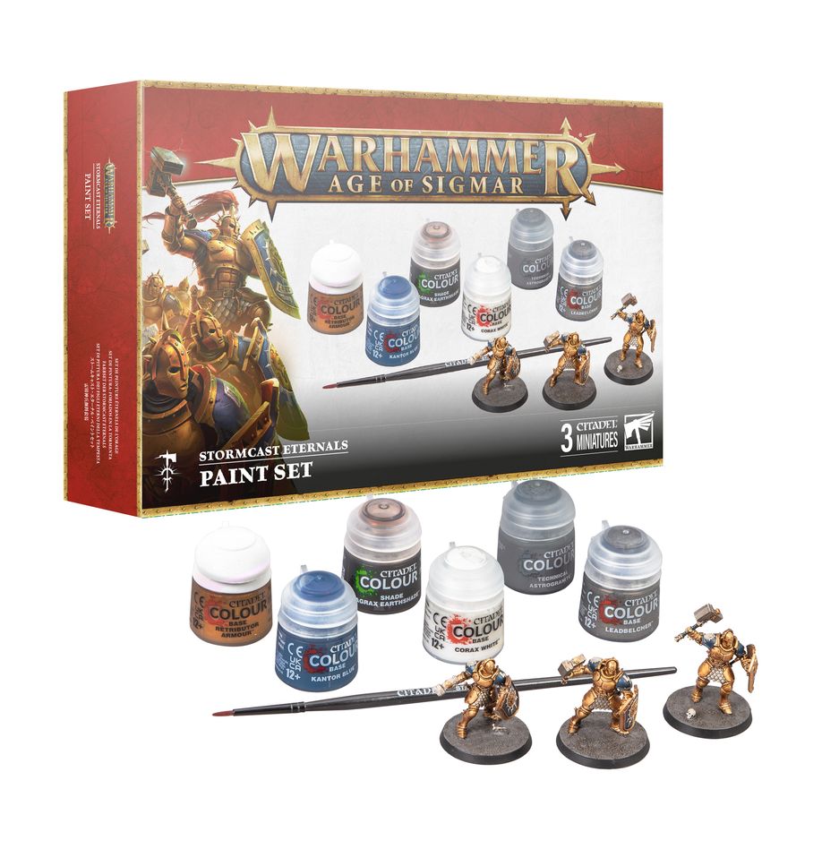 Warhammer: Age of Sigmar - Paints Set - Stormcast Eternals