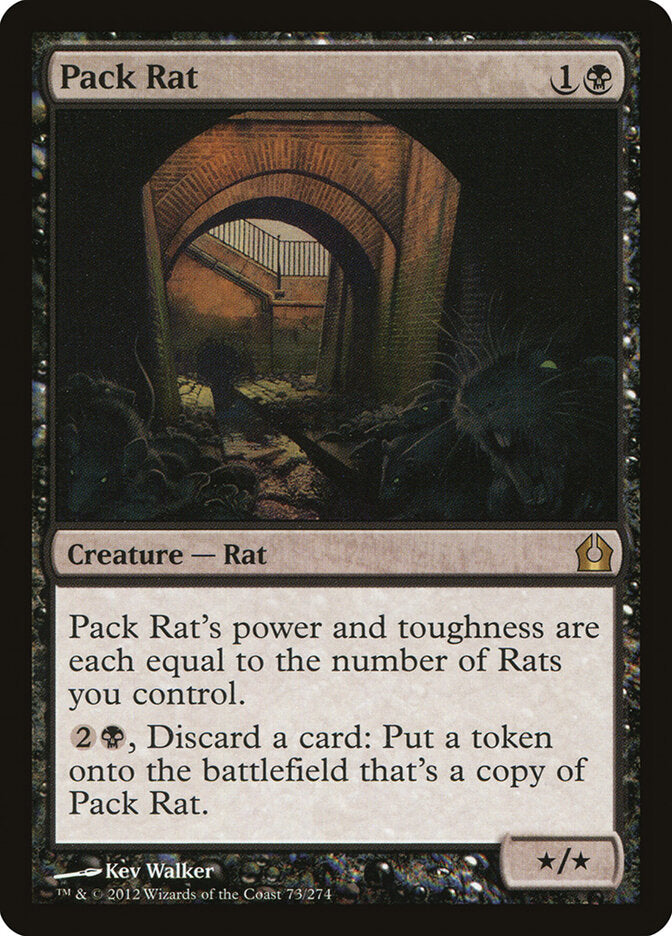Pack Rat, Return To Ravnica Card Art