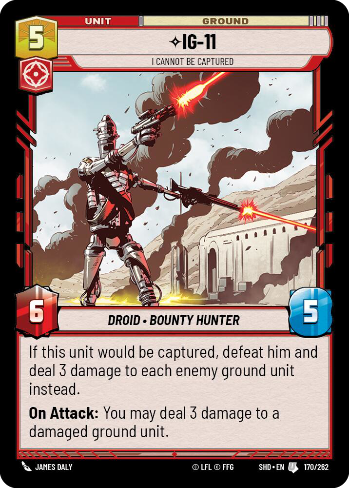 IG-11, I Cannot Be Captured - Foil