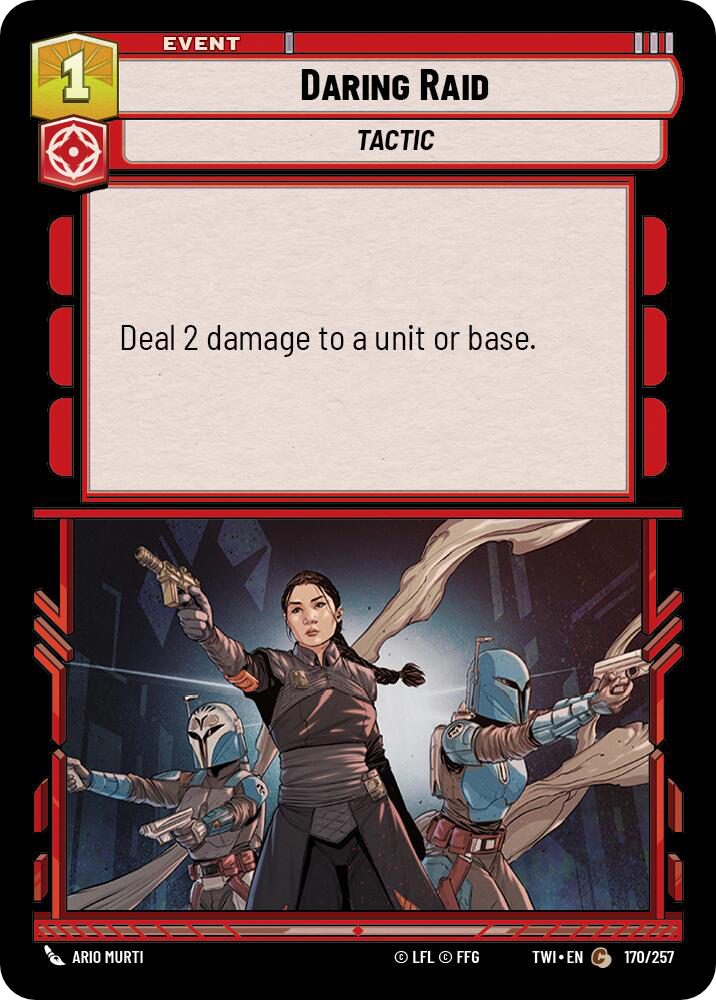 Daring Raid, Twilight of the Republic Card Art