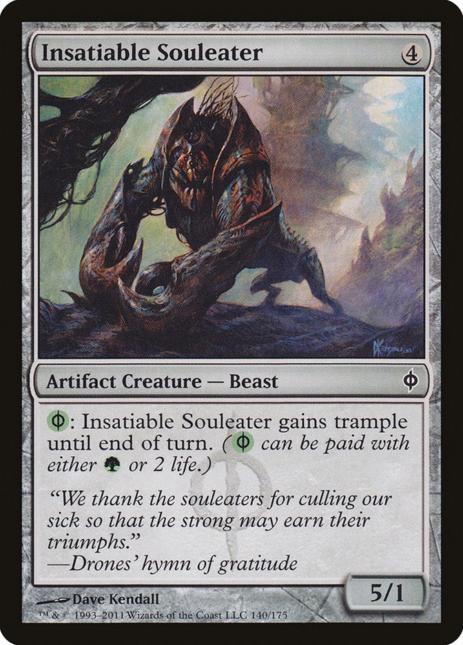 Insatiable Souleater, New phyrexia Card Art