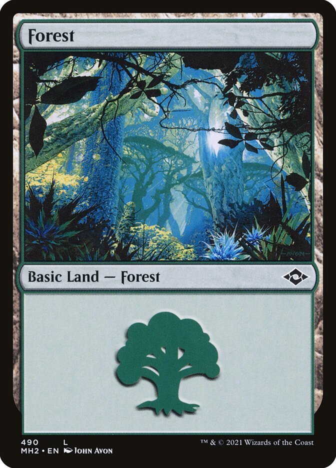 Forest, Modern Horizons 2 Card Art