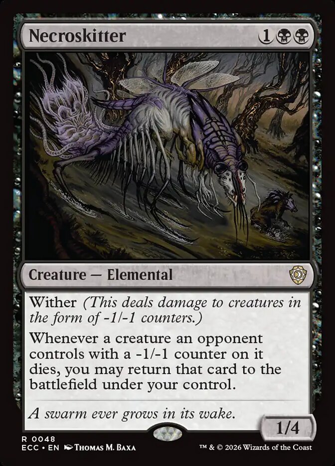 Necroskitter, Lorwyn Eclipsed Commander Card Art