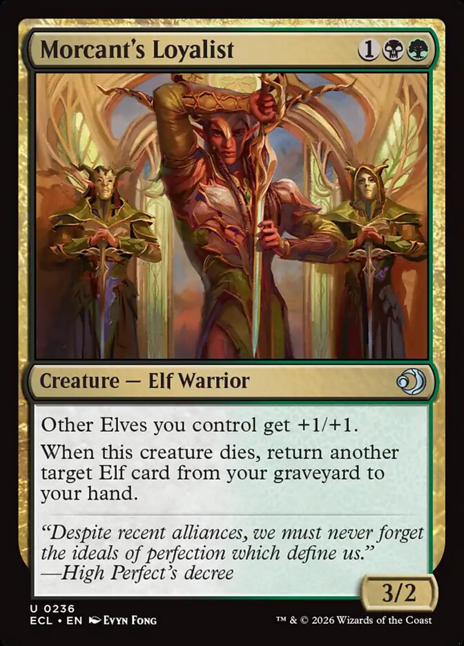 Morcant's Loyalist, Lorwyn Eclipsed Card Art