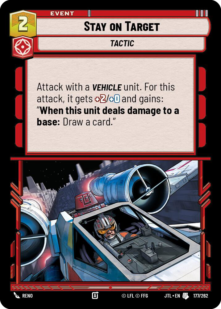 Stay on Target, Jump to Lightspeed Card Art