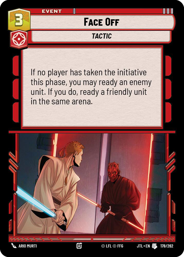 Face Off, Jump to Lightspeed Card Art