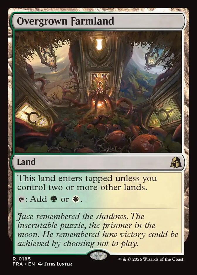 Overgrown Farmland, Reality Fracture Card Art