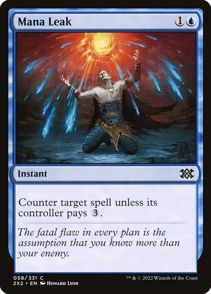 Mana Leak, Double masters 2022 Card Art
