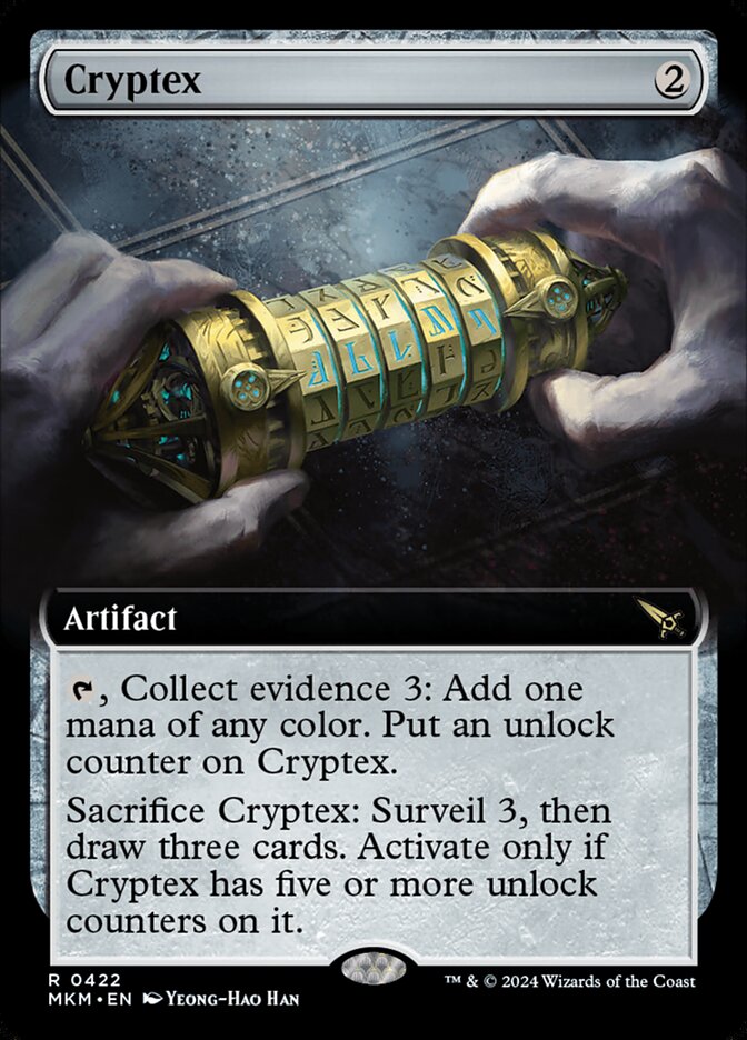 Cryptex, Murders At Karlov Manor Card Art