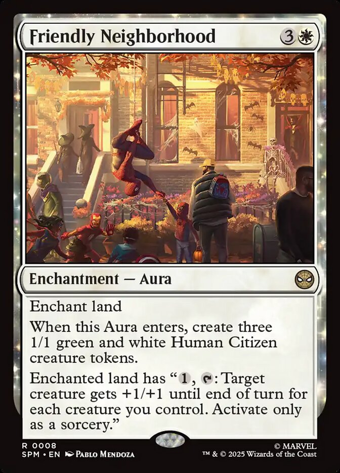 Friendly Neighborhood, Marvel'S Spider-Man Card Art