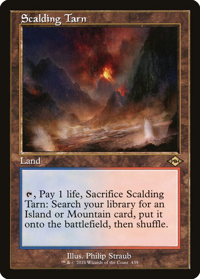 Scalding Tarn, Modern horizons 2 Card Art