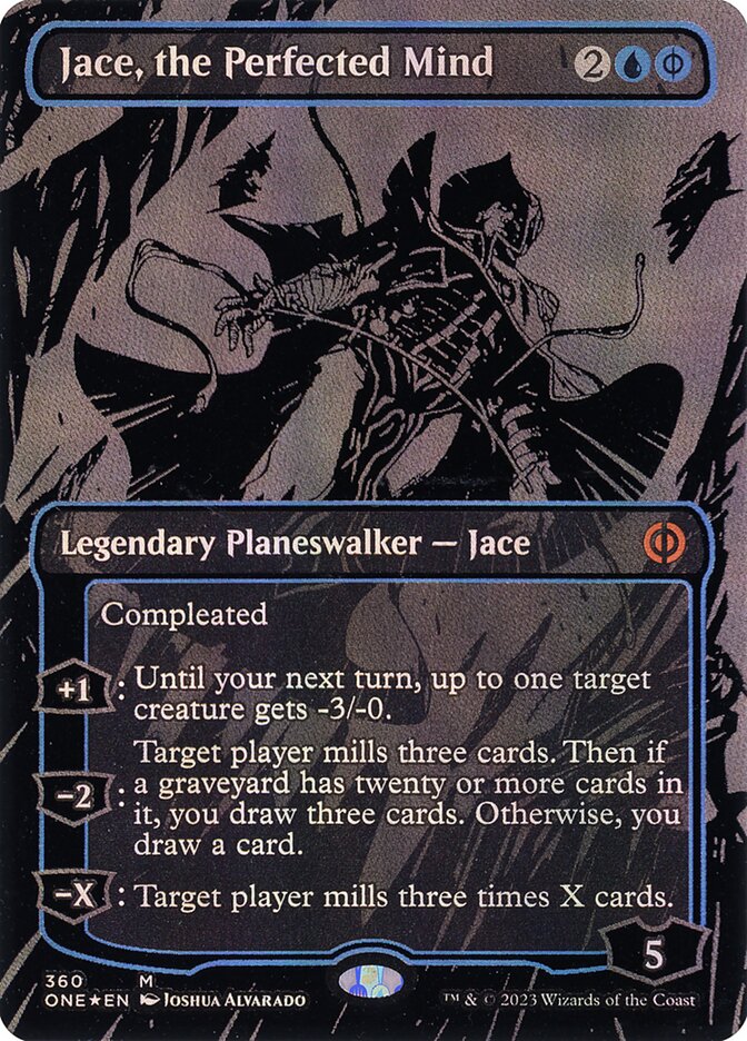 Jace, the Perfected Mind, Phyrexia: all will be one Card Art