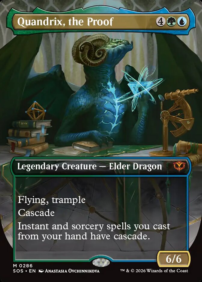 Quandrix, the Proof, Secrets Of Strixhaven Card Art