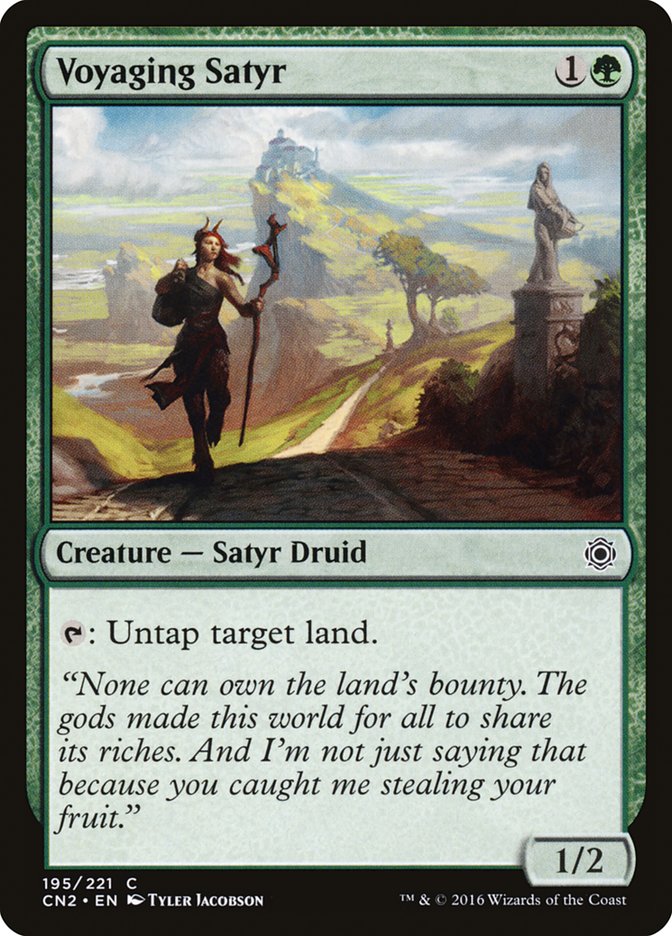 Voyaging Satyr, Conspiracy: Take The Crown Card Art