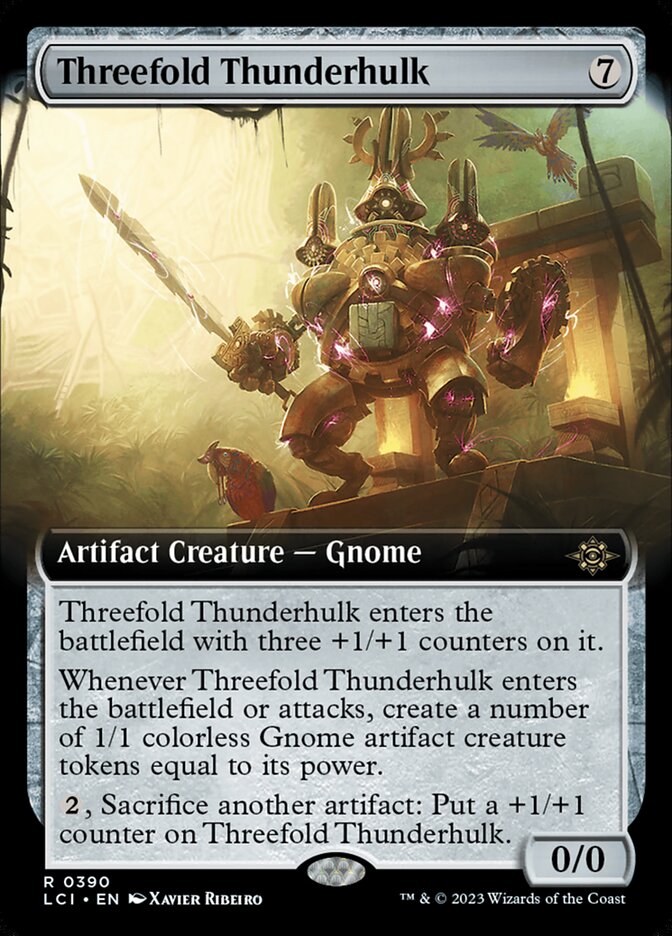 Threefold Thunderhulk - Foil