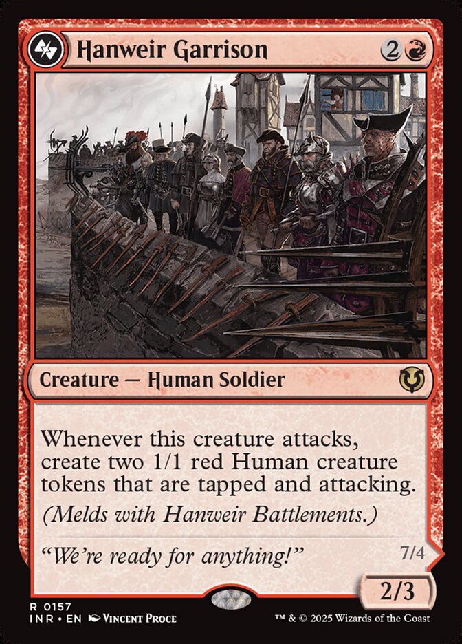 Hanweir Garrison, Innistrad Remastered Card Art