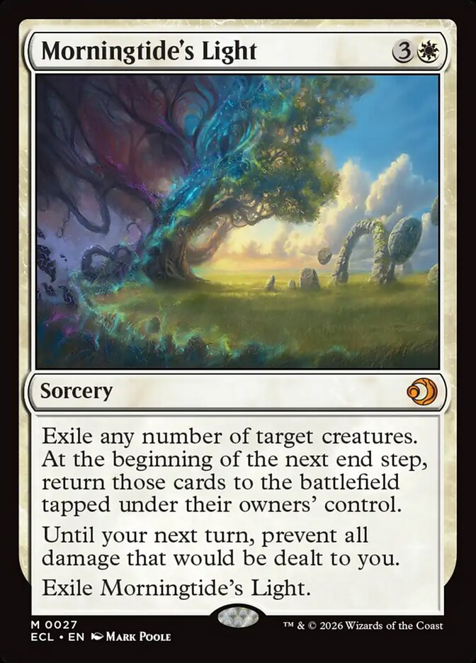 Morningtide's Light, Lorwyn Eclipsed Card Art