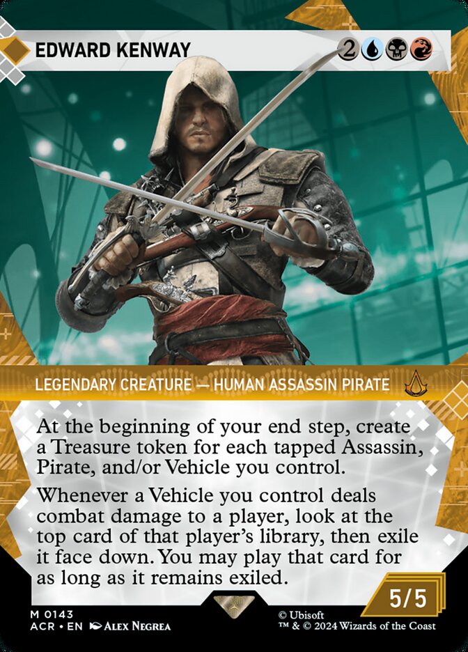 Edward Kenway, Assassin'S Creed Card Art
