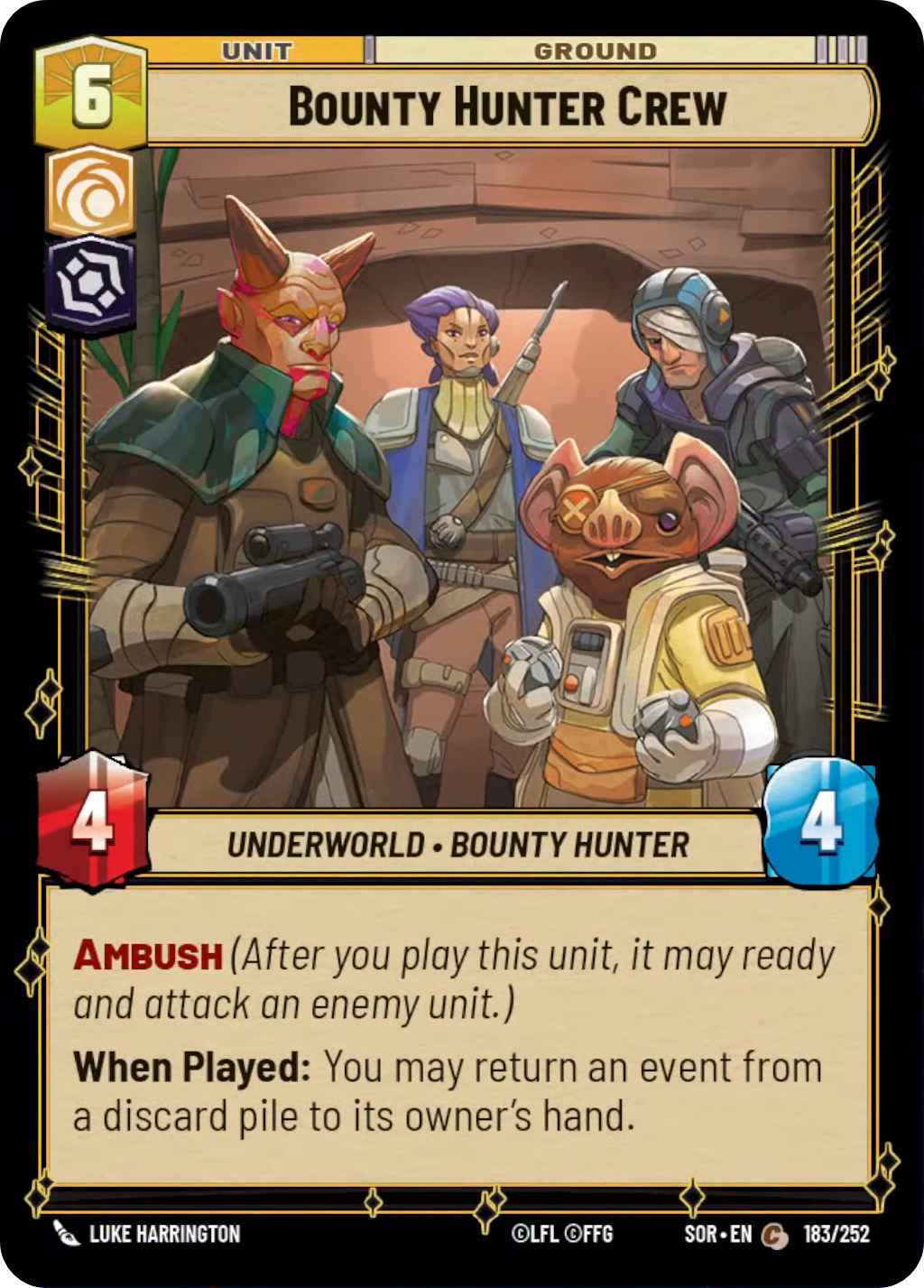 Bounty Hunter Crew - Foil
