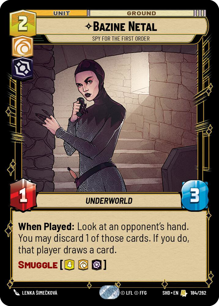 Bazine Netal, Spy for the First Order - Foil