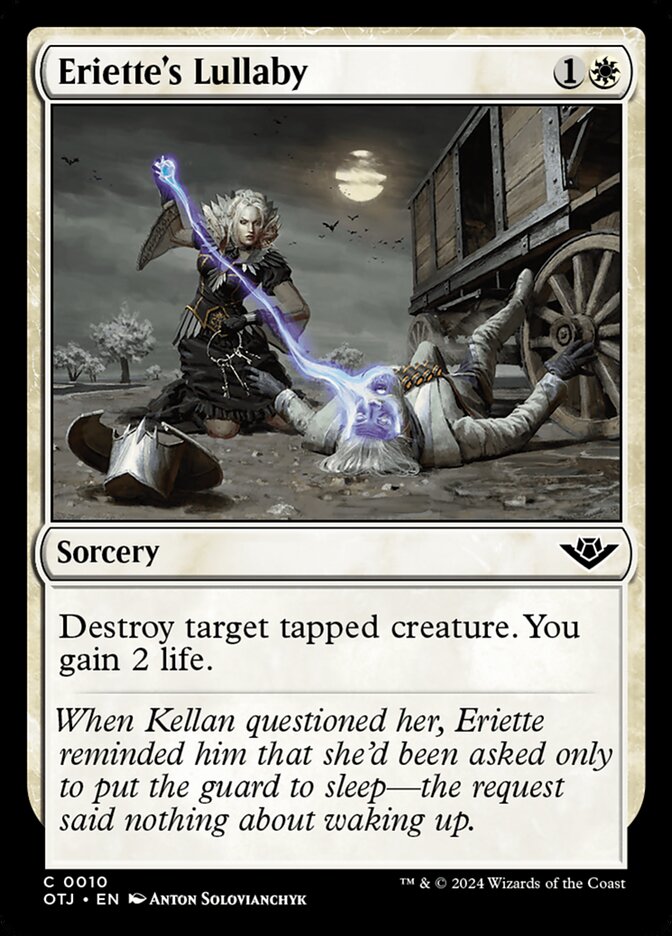 Eriette's Lullaby, Outlaws of thunder junction Card Art