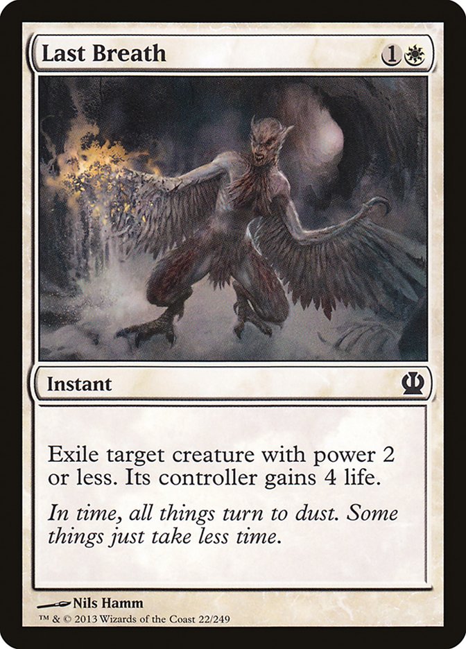 Last Breath, Theros Card Art