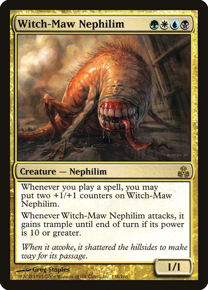 Witch-Maw Nephilim, Guildpact Card Art