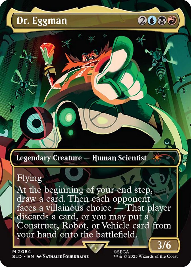 Dr. Eggman, Secret Lair Drop Card Art