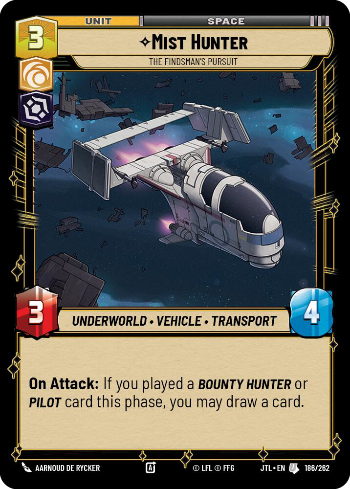 Mist Hunter, The Findsman's Pursuit, Jump to Lightspeed Card Art