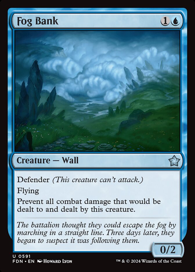 Fog Bank, Foundations Card Art