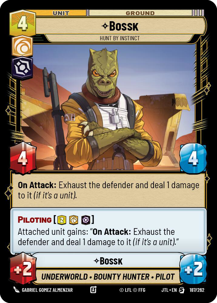 Bossk, Hunt By Instinct, Jump to Lightspeed Card Art